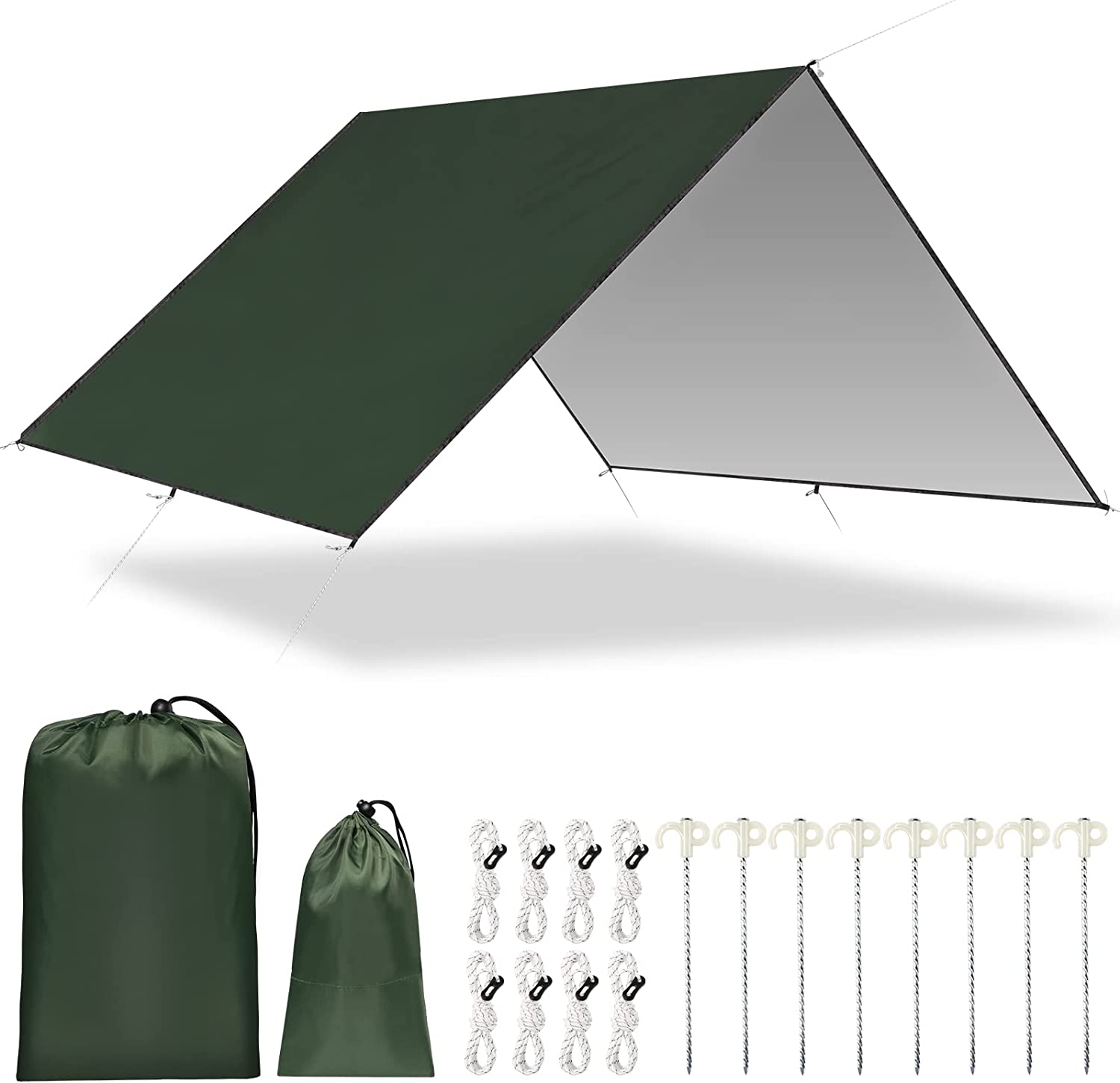 Hammock Rain Tarp - Lona Impermeable para Camping 2026, Toldo