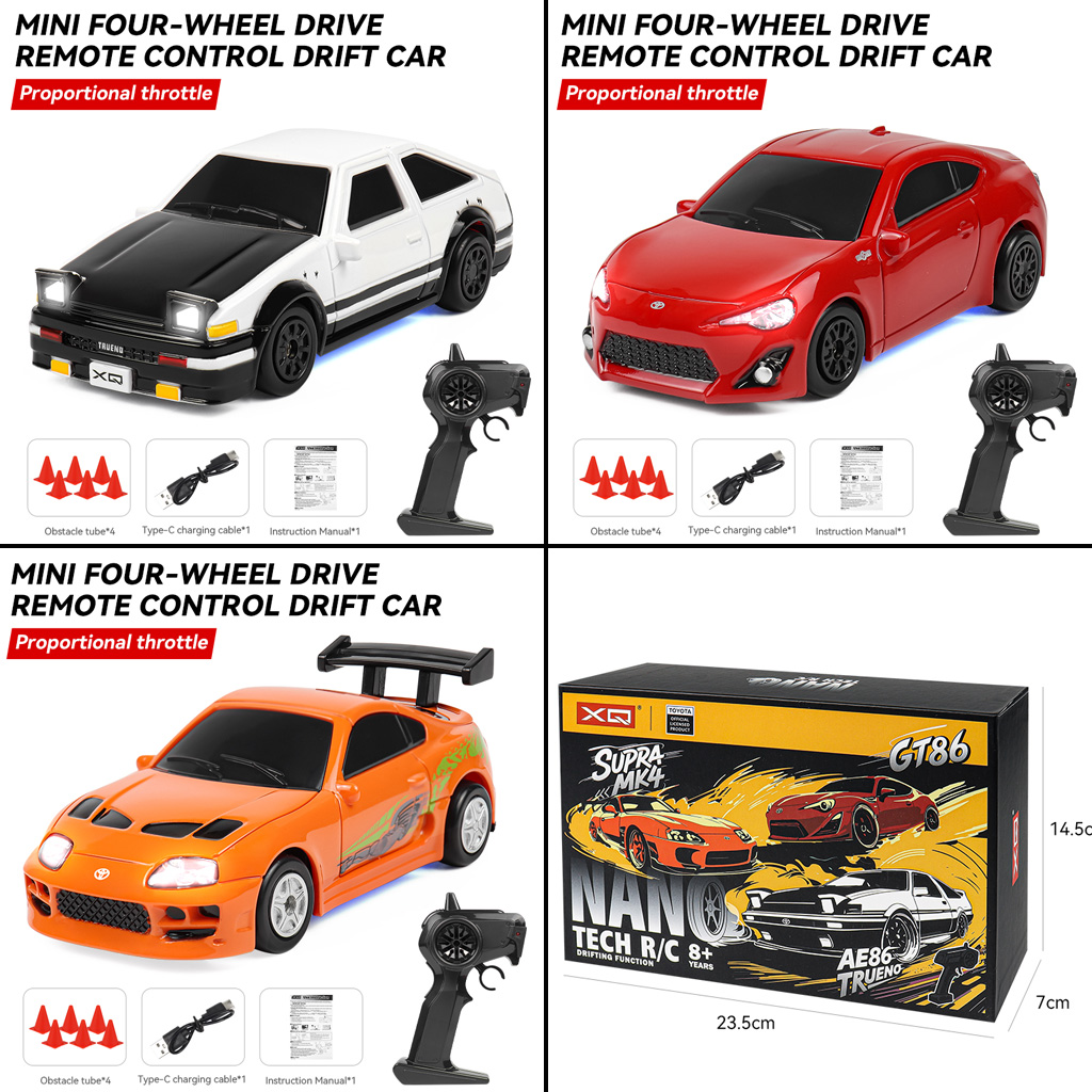 Outdoor Adventure At - Coche de Derrape RC 2.4G 1/64