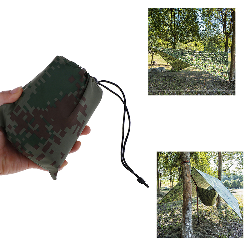 Hammock Rain Tarp - Lona impermeable para exteriores, refugio solar