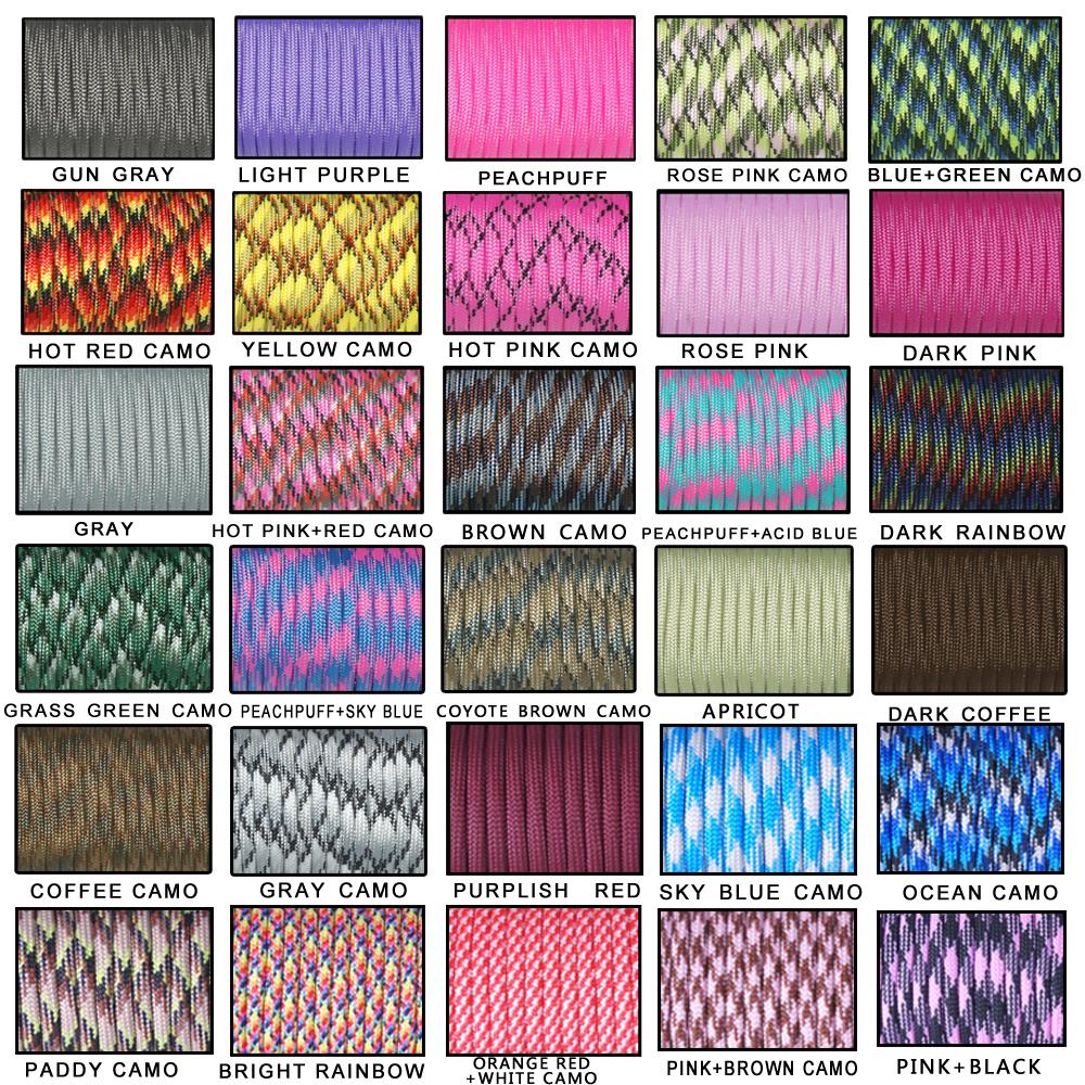 Cordón de paracaídas Paracord  - Paracord 550 Feet reseña y precio