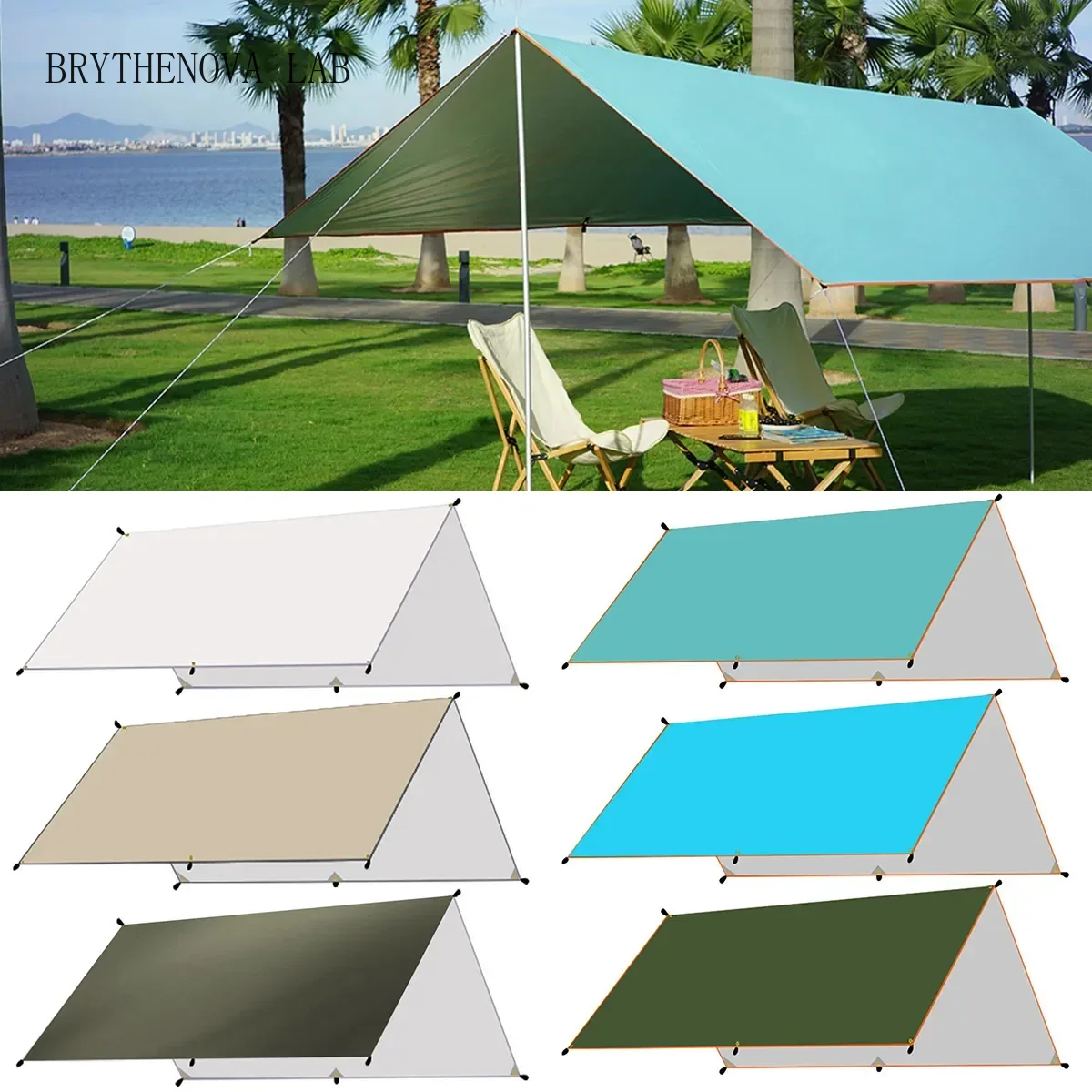 Lona Impermeable para Camping, - Hammock Rain Tarp reseña y precio