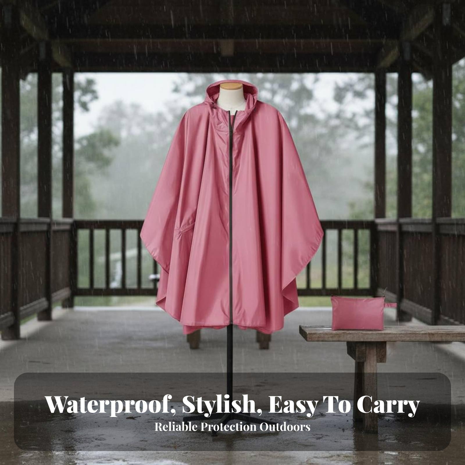 Poncho Impermeable Resistente  - Outdoor Adventure And Travel reseña y precio
