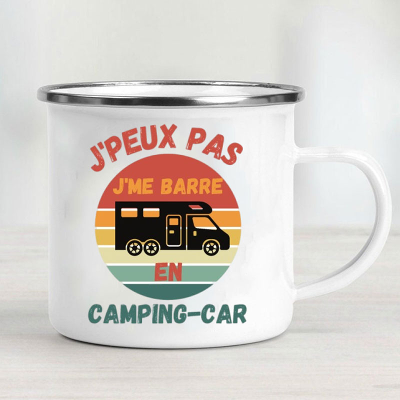 Taza de Esmalte para Autocarav - Outdoor Adventure And Travel reseña y precio