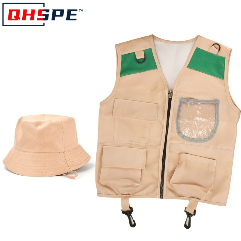 Chaleco y sombrero de explorad - Outdoor Adventure Activities For Kids reseña y precio